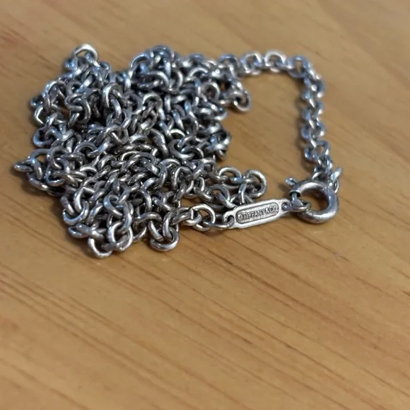 TIFFANY & CO 925Chain Necklace - Picture 3 of 3